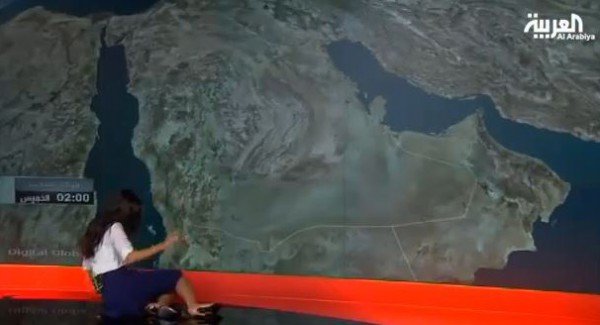 سقوط مذيعة العربية