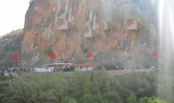 الحدود المغربية الجزائرية