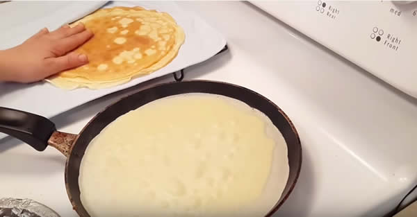 طربقة تحضير الكريب